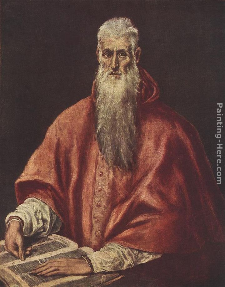 El Greco St Jerome as Cardinal